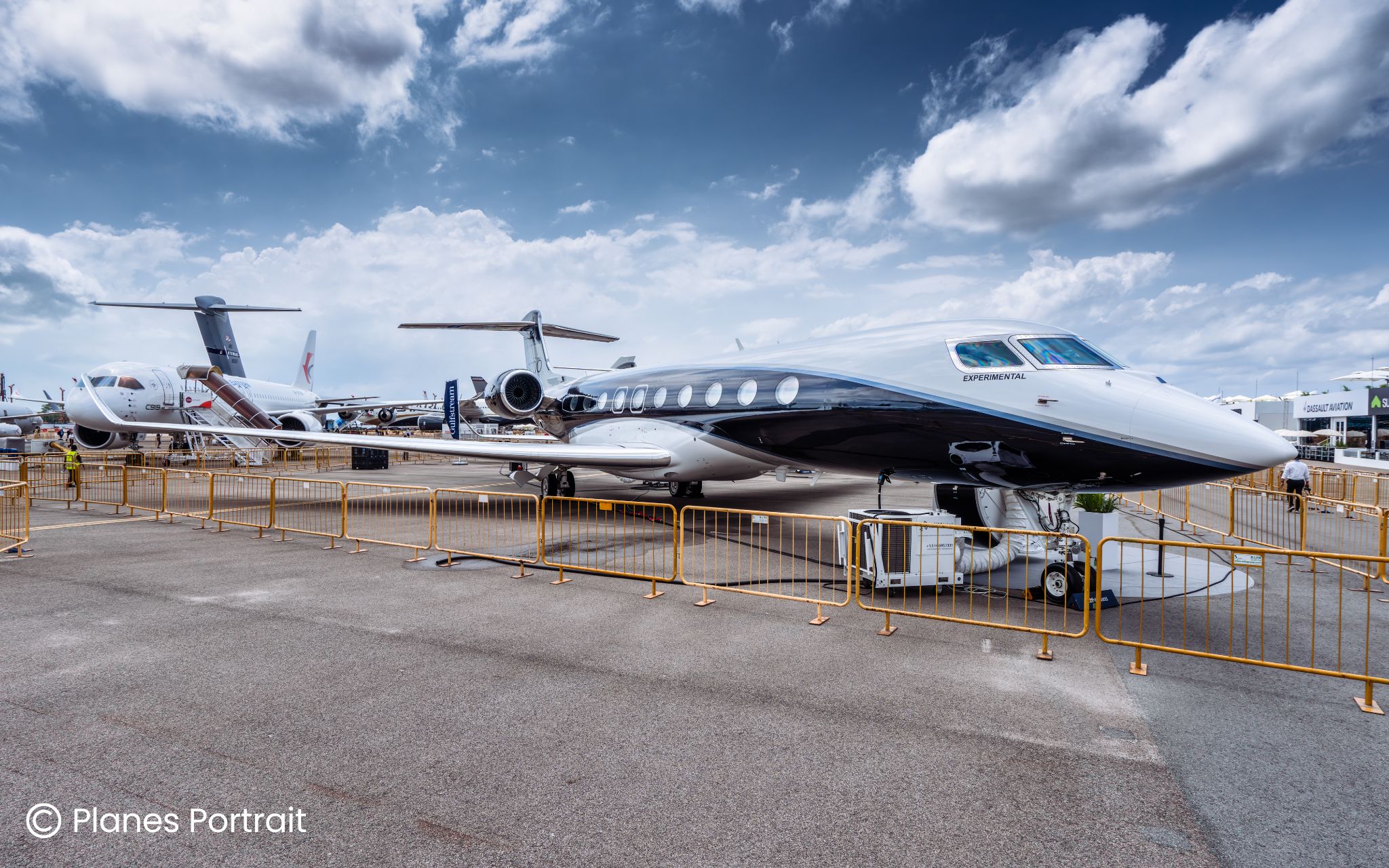 2026年新加坡航展静态飞机展示